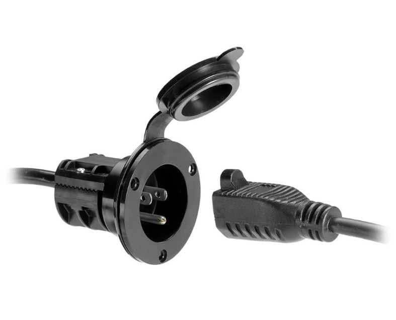 Minn Kota - AC Power Port-Black / MKR-21